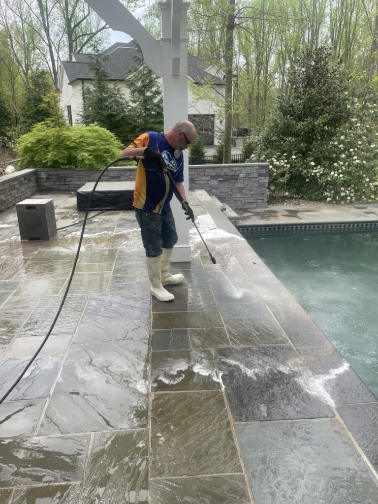 Power washing