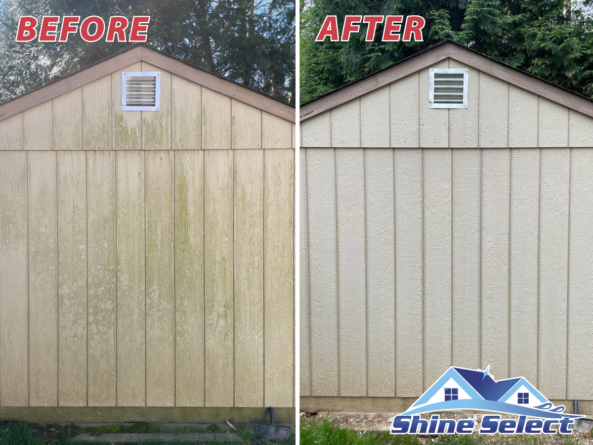 Soft Washing Process - Shine Select soft washing process