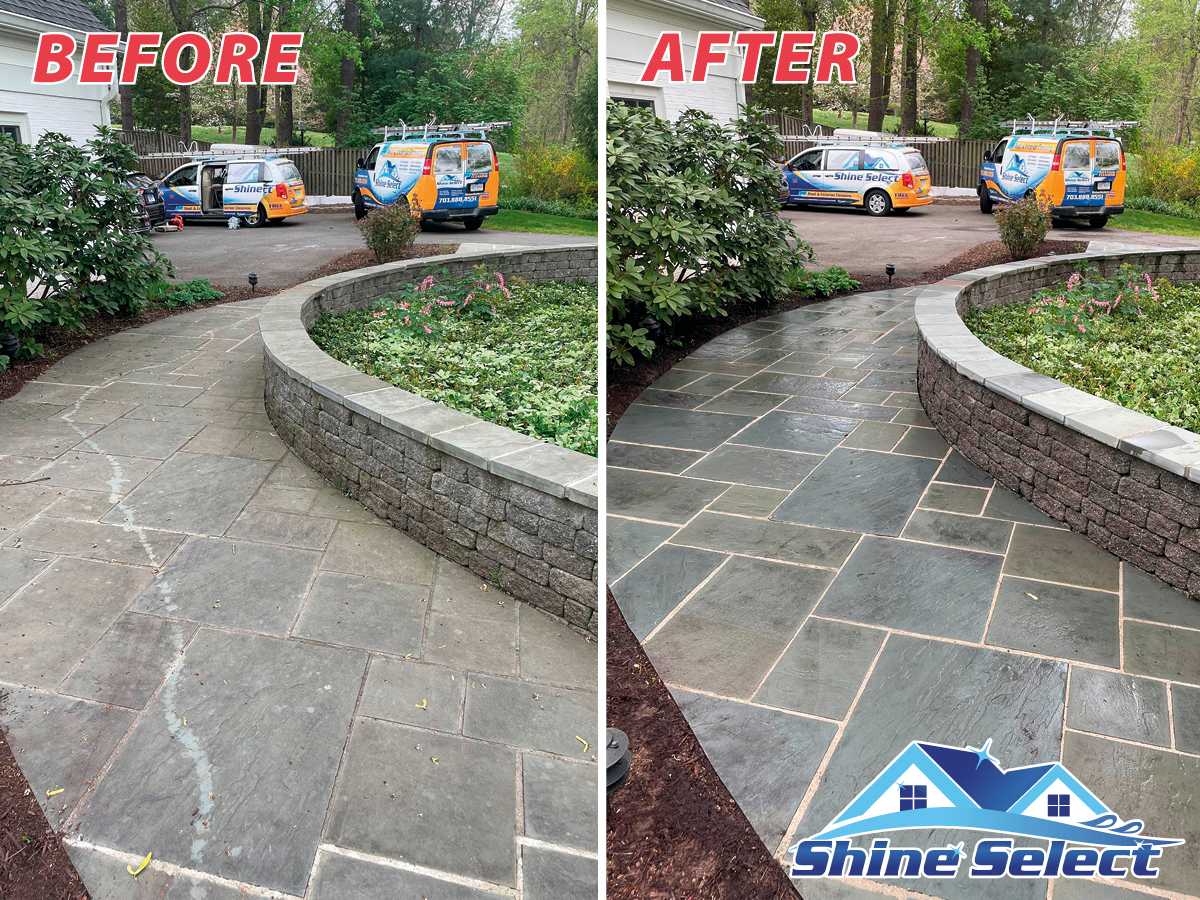 The Shine Select Concrete Cleaning Method - Shine Select concrete cleaning
