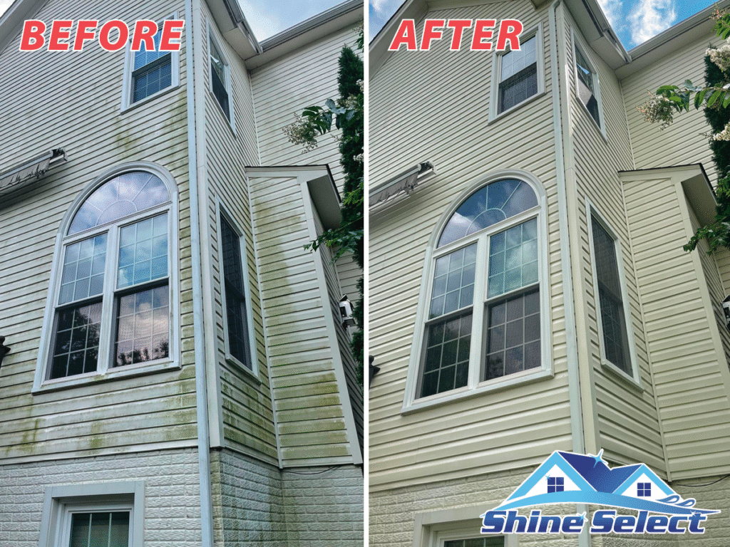 House washing -Shine Select Pressure Washing