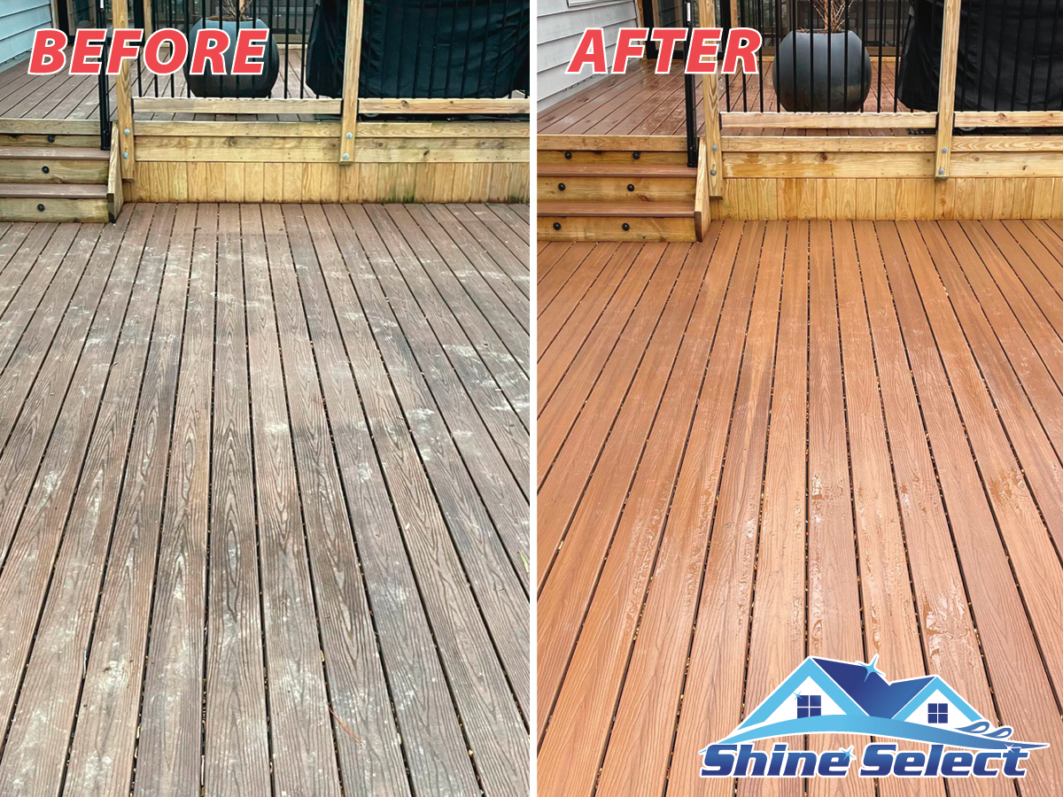 What Is Soft Washing - Shine Select soft washing