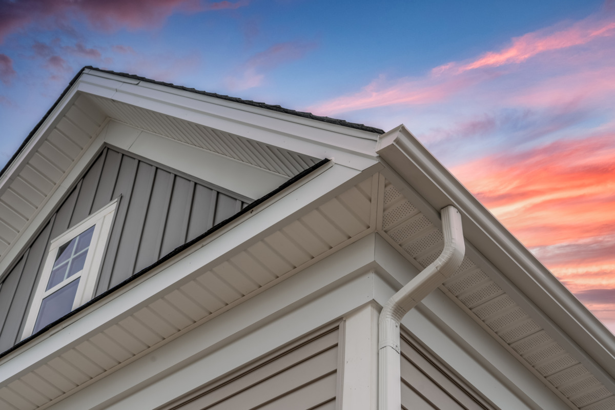Residential Gutter Guard Installation