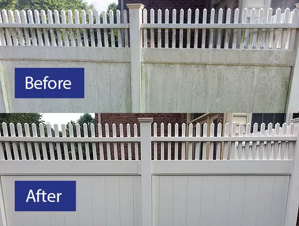 fence washing