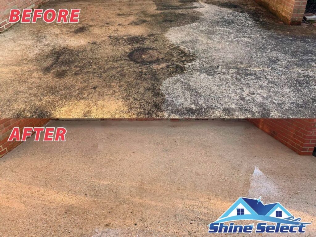concrete cleaning